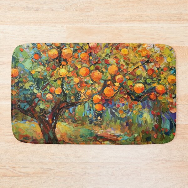 Item preview, Fruit Trees - Textured Impressionist Tree designed and sold by Red Witch Art.