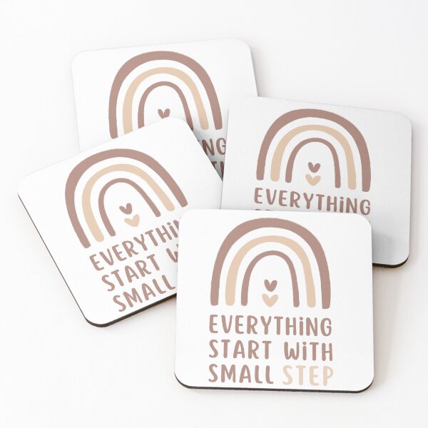 Item preview, Everything Start With Small Step designed and sold by fattim3.