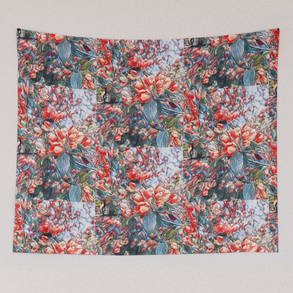 Item preview, Ornamental Apple Tree Flowers in Sunlight  designed and sold by Taina Sohlman.