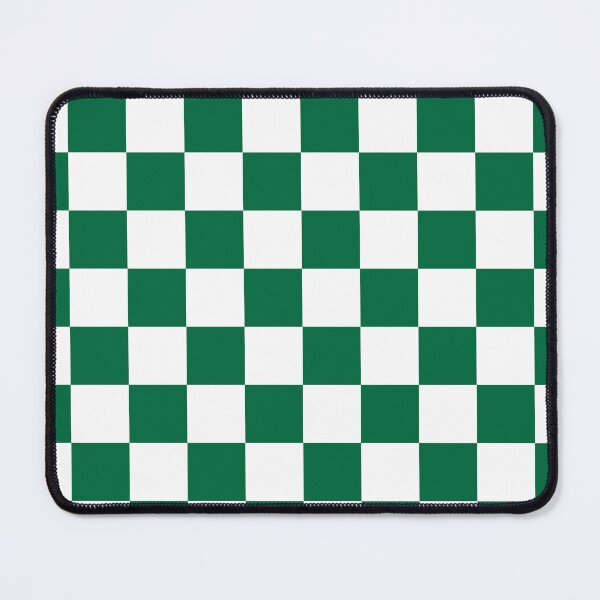 Item preview, Green and White Checkered designed and sold by starrylite.