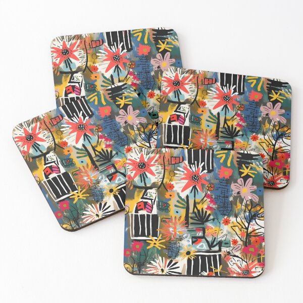 Item preview, Expressionism Abstract Flowers  designed and sold by coloritmix.