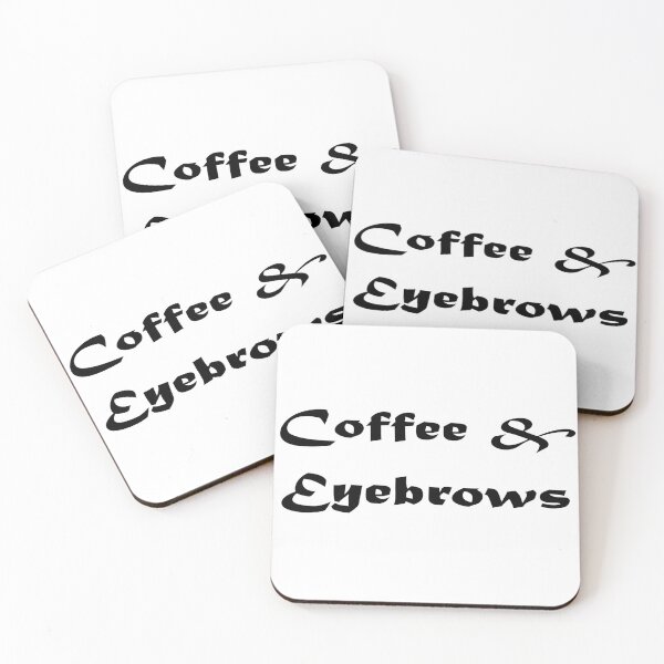 Item preview, Coffee & Eyebrows designed and sold by Moonfy.