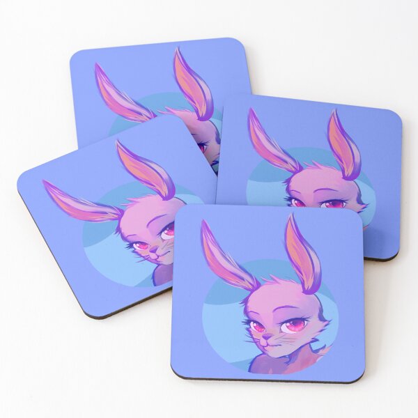 Item preview, Portrait of a bunny designed and sold by RubiBandit.