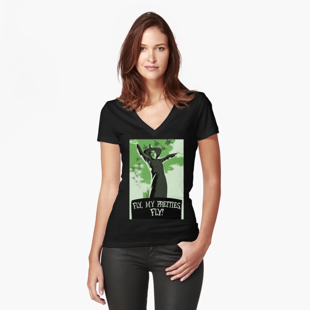 Item preview, Fitted V-Neck T-Shirt designed and sold by tocath.