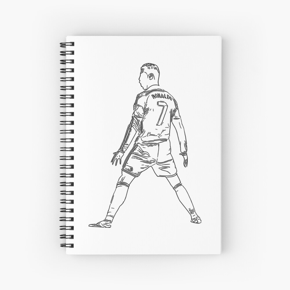 Ronaldo Silhouette: Player Soccer from Portugal