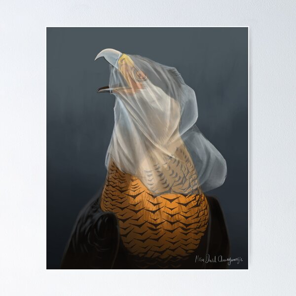 Item preview, Bird stuck in plastic bag designed and sold by Musa David Oluwayanmife.