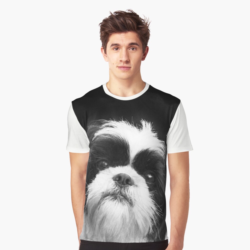  kiMaran Funny Dog Quote Design T-Shirt HOLY Shih TZU Printed  Cute Puppy Shih Tzu Unisex Jersey Short Sleeve Tee: Clothing, Shoes &  Jewelry