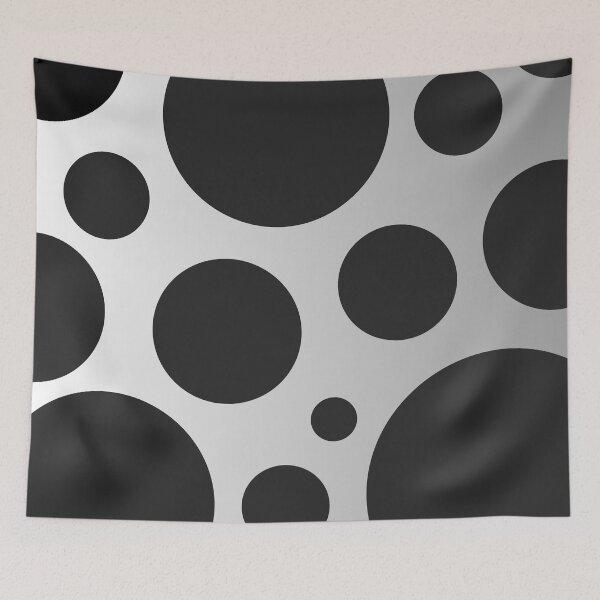 Item preview, Black dots on a gradient background designed and sold by RinaGArt.