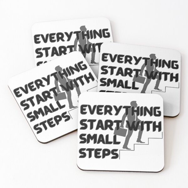 Item preview, Everything Start With Small Step designed and sold by word2world.