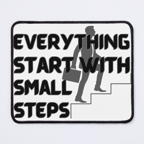 Item preview, Everything Start With Small Step designed and sold by word2world.