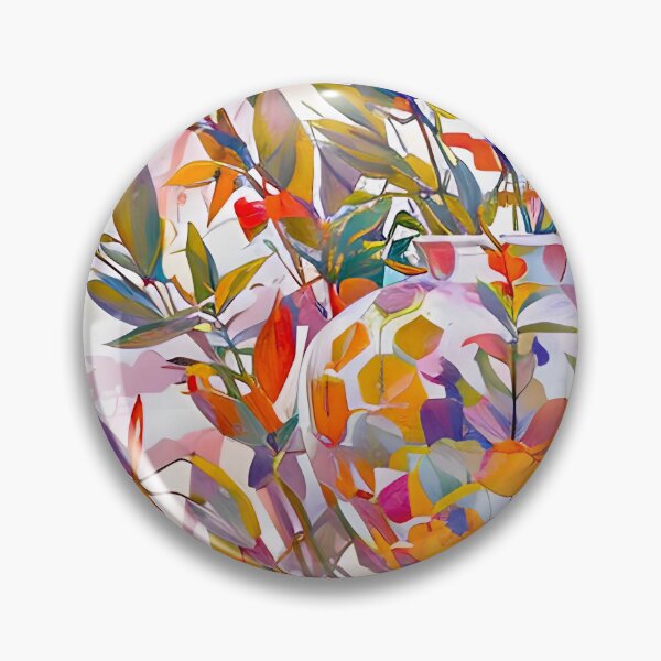 Item preview, Colorful Foliage in a Vase designed and sold by Dana Roper.