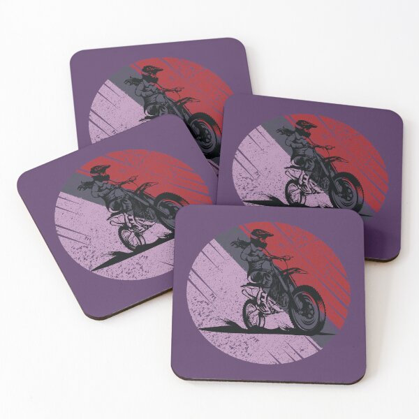 Item preview, Dirtbike girl riding a motocross   designed and sold by Donutlovers.