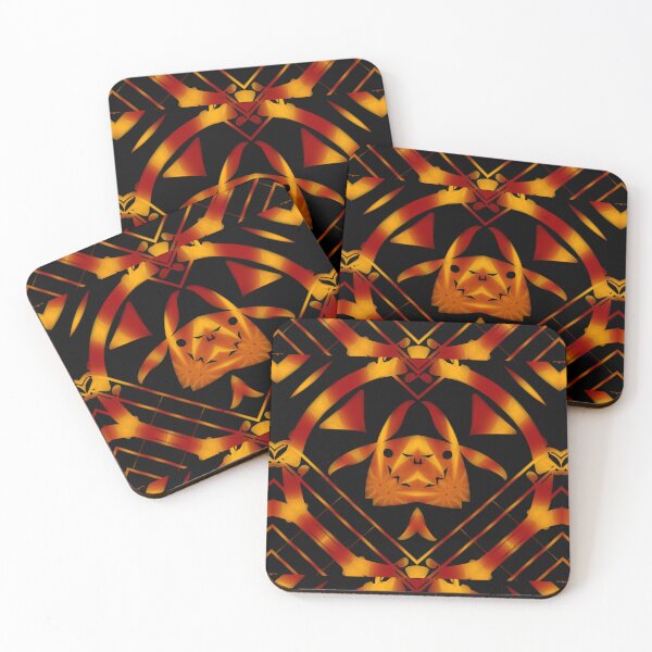 Item preview,  Music is my drug - Funny flaming abstract graphics with a harmonious geometric mix of alien herbs and musical notations symbols.  designed and sold by Ralek.