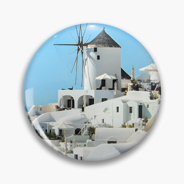 Item preview, Azure Dreams: Santorini’s Sunlit Charms designed and sold by Anirammax.