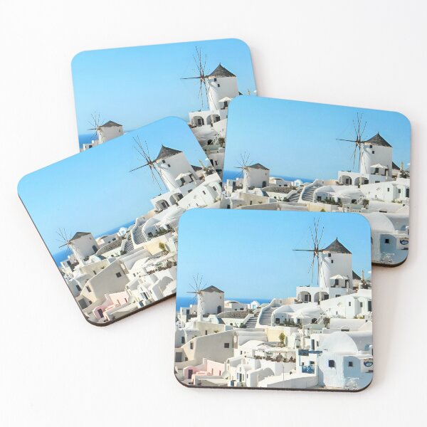 Item preview, Azure Dreams: Santorini’s Sunlit Charms designed and sold by Anirammax.