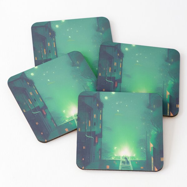 Item preview, Eerie Illumination: Living on the Edge in the Green Lit City designed and sold by fkc666.