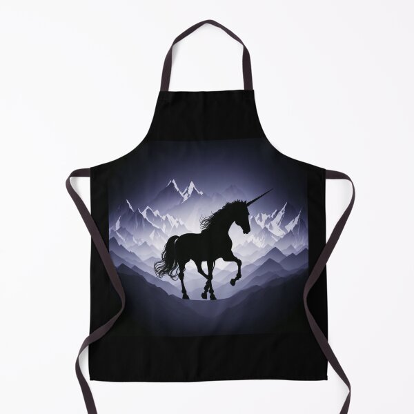 Item preview, Artistic Print of a Unicorn in the Mountains designed and sold by TGAL2.