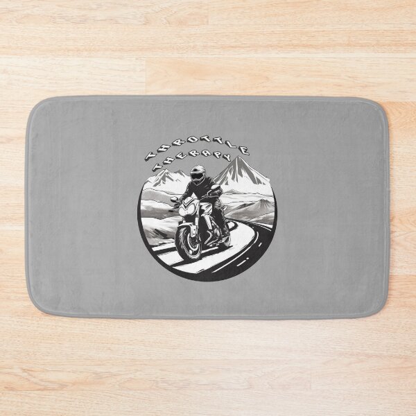 Item preview, Motorbike In The Mountains Throttle Therapy Line designed and sold by IMP-creative.