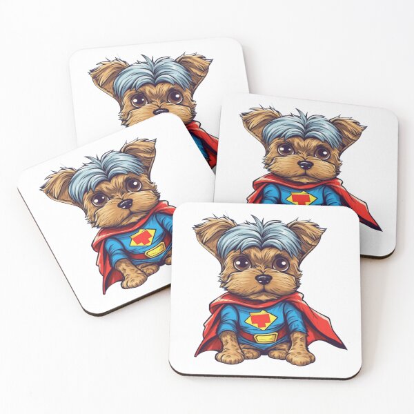 Item preview, Yorkshire terrier Superhero  designed and sold by Jaro90.