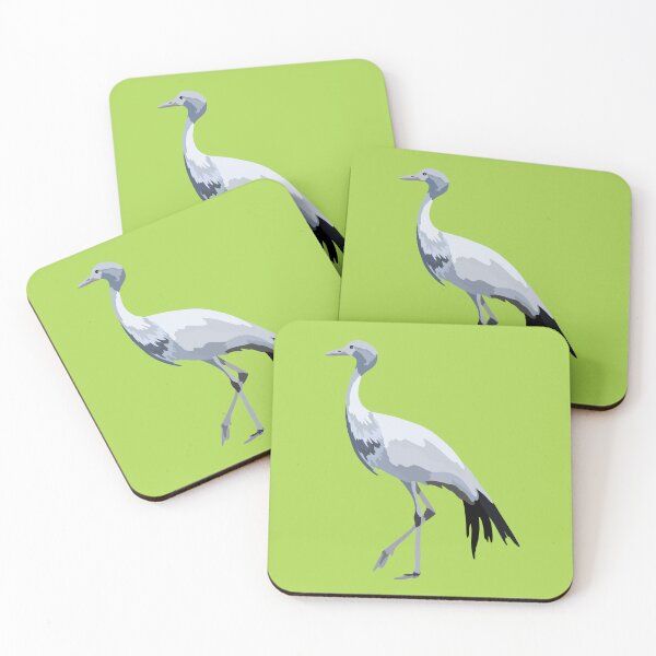 Item preview, B is for Blue Crane,Blue Crane – Graceful South African National Bird Illustration designed and sold by PrettylittlepastelUk.