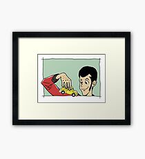 Playin' Framed Print