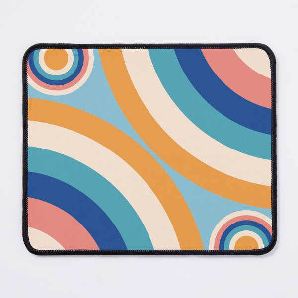 Item preview, Retro style circles pattern designed and sold by RinaGArt.