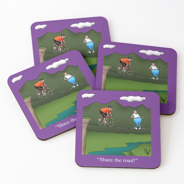 Item preview, Funny Spectickles Bicycling Cartoon Humor designed and sold by abbottoons.