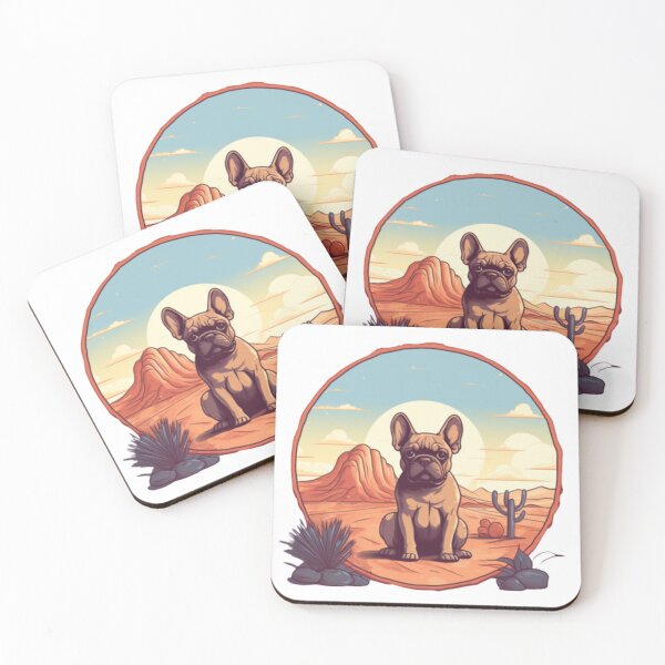 Item preview, Frenchie in the Desert French Bulldog  designed and sold by PetsEnough.