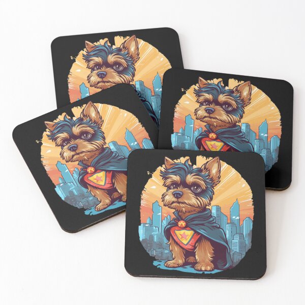 Item preview, Yorkshire terrier Superhero  designed and sold by Jaro90.