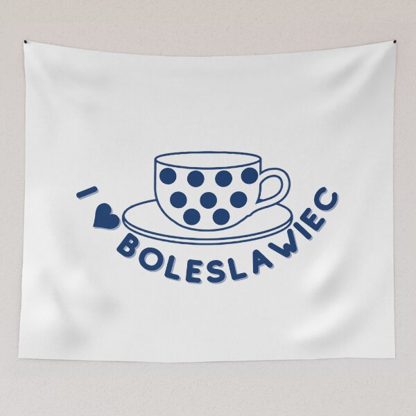 Item preview, I ♥ Boleslawiec Cup designed and sold by CobaltDotDesign.