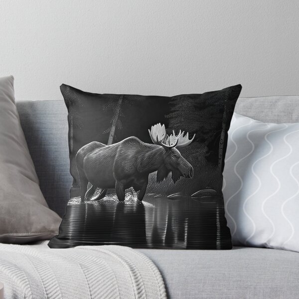 Item preview, Moose pencil drawing designed and sold by Pencil-Art.