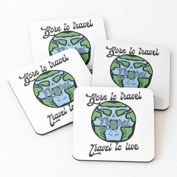 Item preview, Born to travel, travel to live,, travel lovers...  designed and sold by Chakilogy.