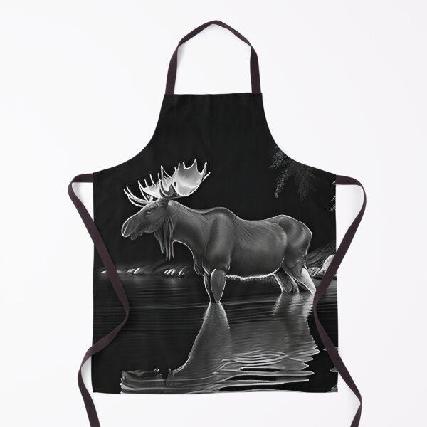 Item preview, Moose pencil drawing designed and sold by Pencil-Art.