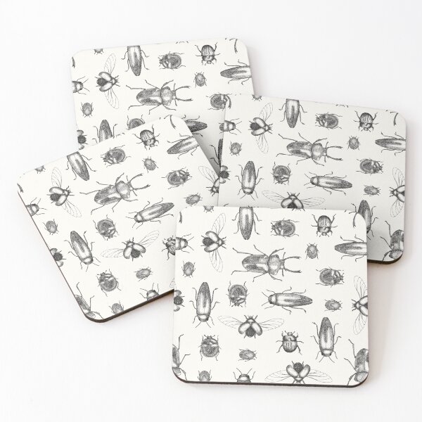 Item preview, Crosshatched Beetles designed and sold by lurepeating.