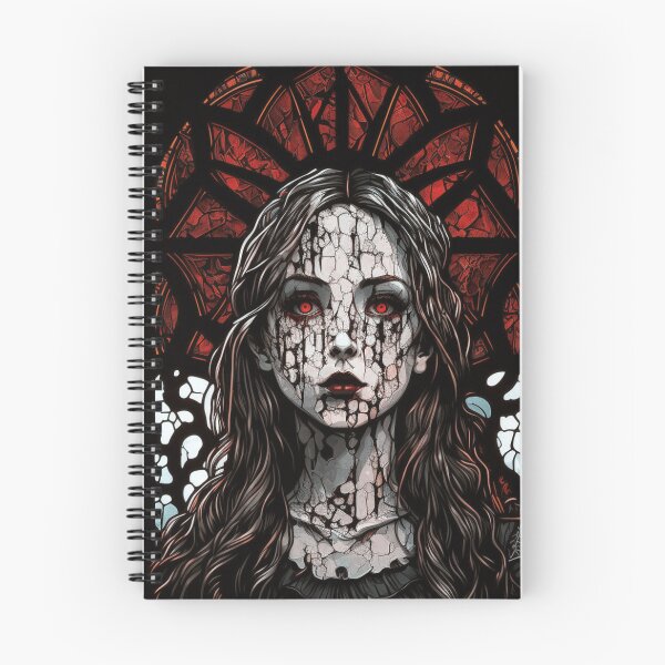 Item preview, Stained Glass Zombie Girl Villager designed and sold by Nightarcade.