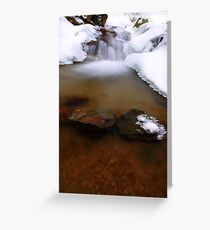 Coldness Greeting Card