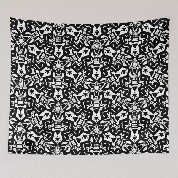 Item preview, black and white rocket and galaxy. designed and sold by MikoMiko-kokoro.