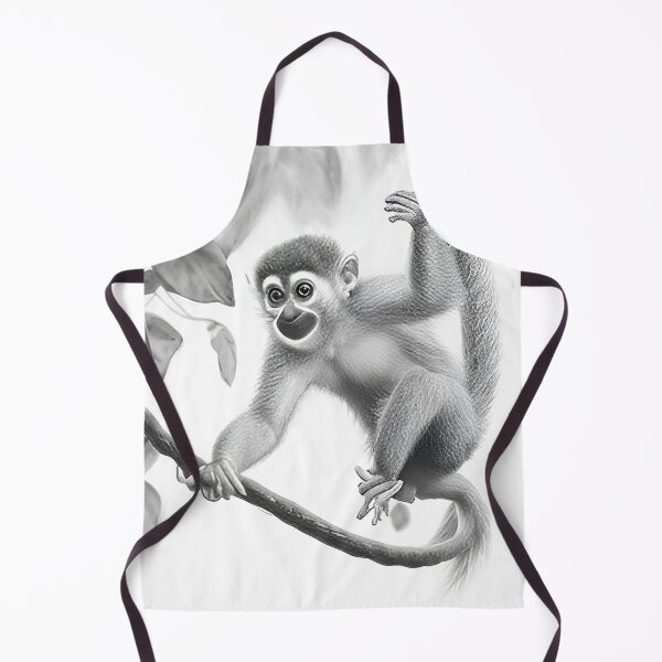 Item preview, Monkey pencil drawing designed and sold by Pencil-Art.
