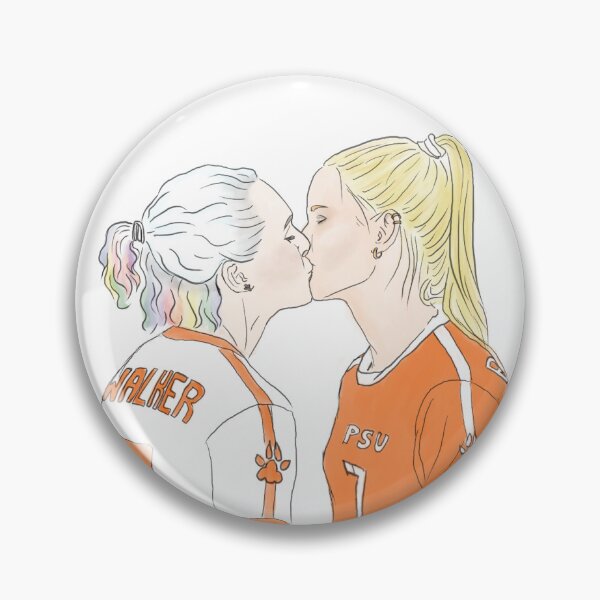 Item preview, Renee and Allison kiss designed and sold by Deathtomorrow .