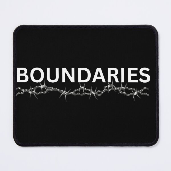 Item preview, Boundaries…Mental Health  designed and sold by Enhanceinner “Living The Life”.