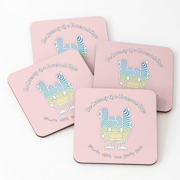 Item preview, The Journey Starts With One Dirty Dish - Funny ADHD Cleaning designed and sold by Winter--Flowers.