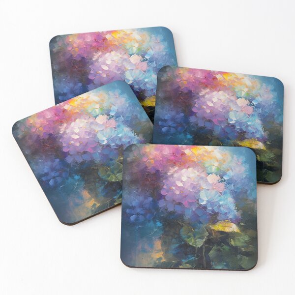 Item preview, Glowing Hydrangea painting 1 designed and sold by Art by Lilia.