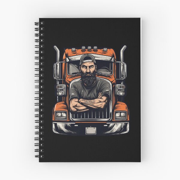 Item preview, Road Warrior: Unique Truck Driver Art designed and sold by Benartstudio.