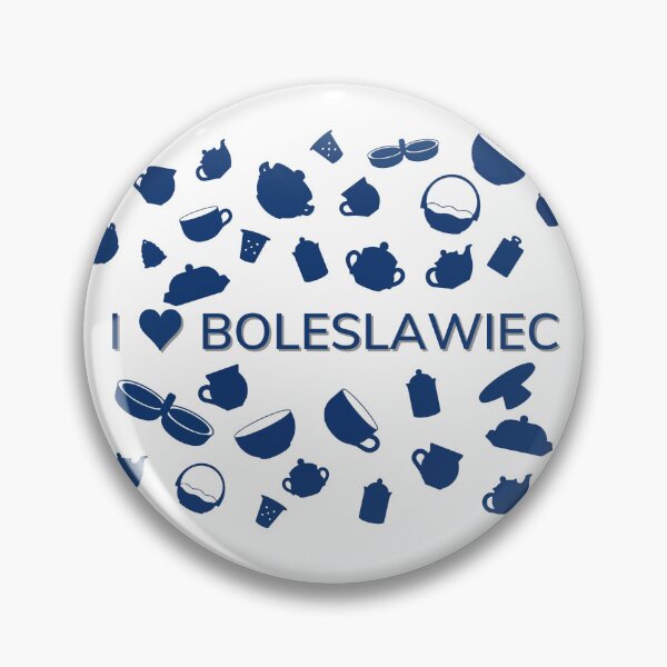 Item preview, I ♥ BOLESLAWIEC SHAPES designed and sold by CobaltDotDesign.