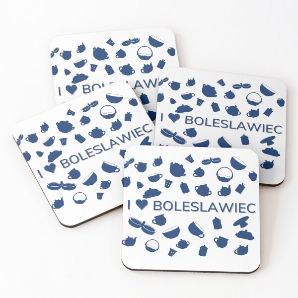 Item preview, I ♥ BOLESLAWIEC SHAPES designed and sold by CobaltDotDesign.