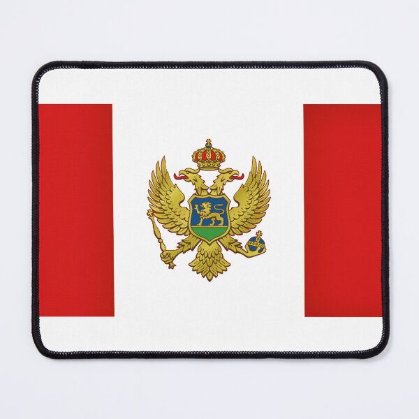 Item preview, Canada Montenegro Mashup Flag designed and sold by lordisofjhoalt.