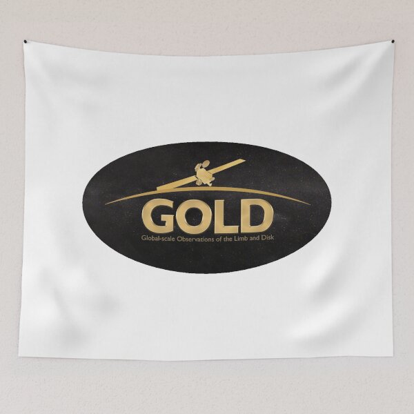 Item preview, GOLD -  Global-scale Observations of the Limb and Disk Logo designed and sold by Nikki SpaceStuffPlus.