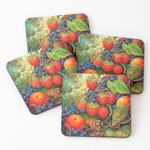 Item preview, Vintage Garden abstract Prints 6 designed and sold by Art by Lilia.