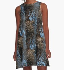 Blue Monday A-Line Dress