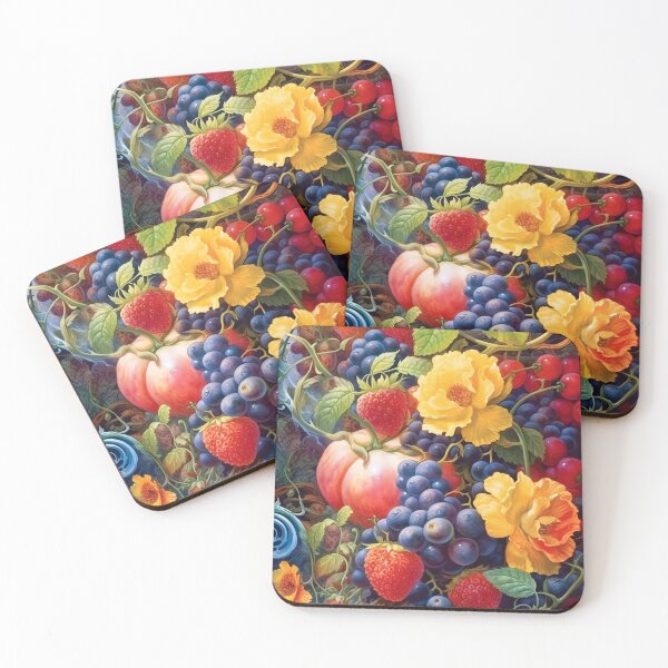 Item preview, Vintage Garden abstract Prints 7 designed and sold by Art by Lilia.